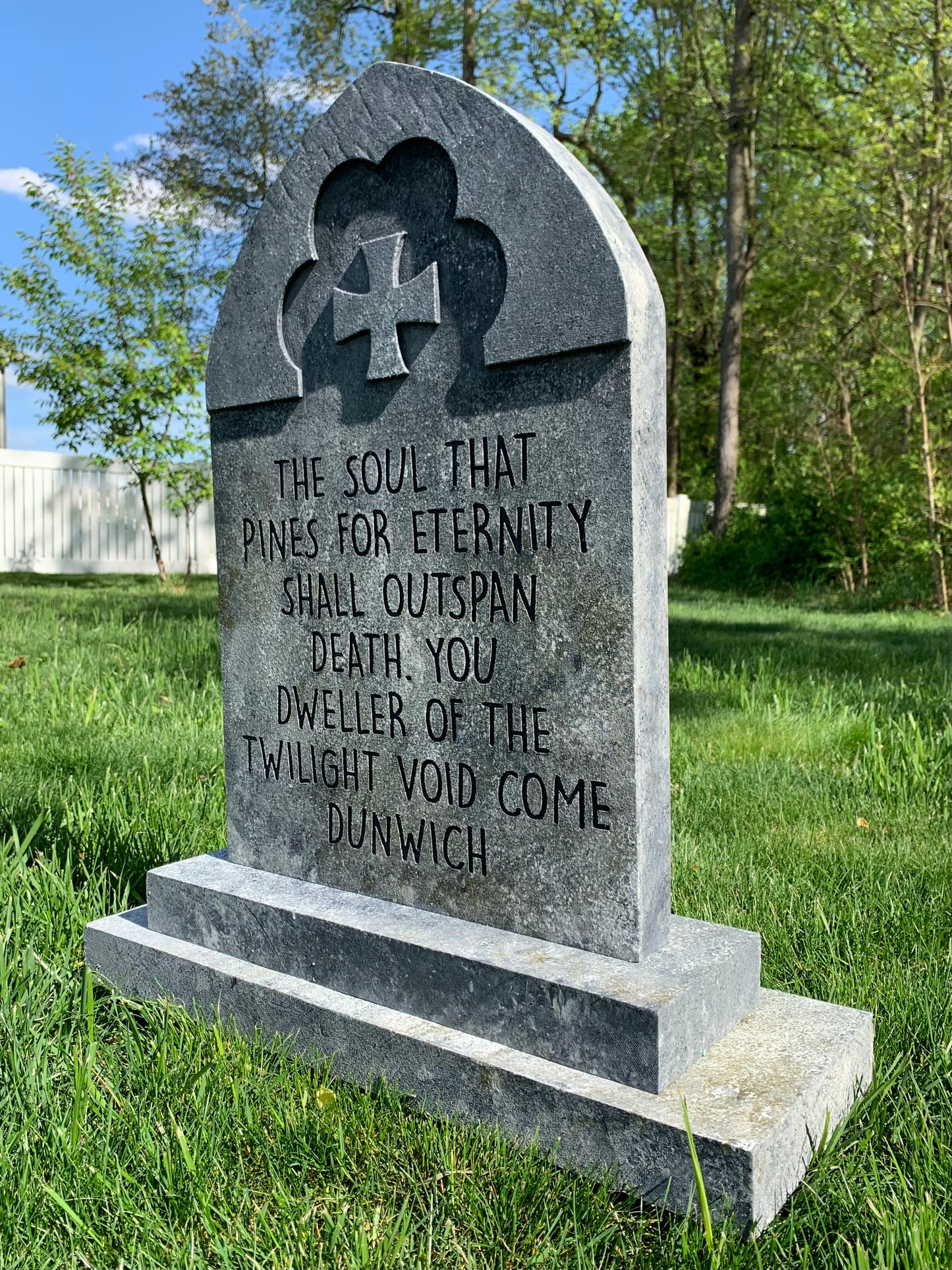 City of the Living Dead Tombstone Replica