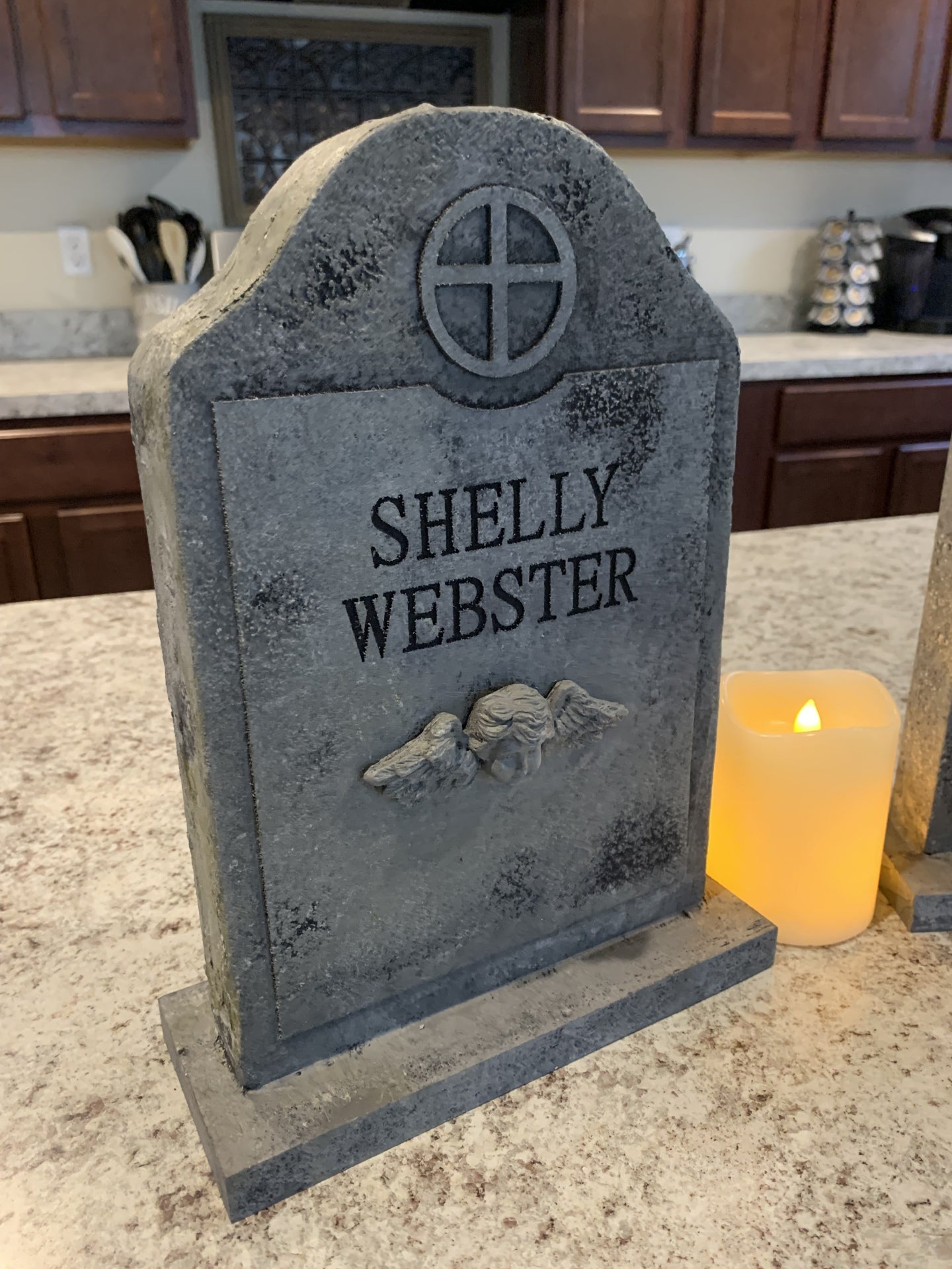 The Crow Shelly Webster Mini Tombstone