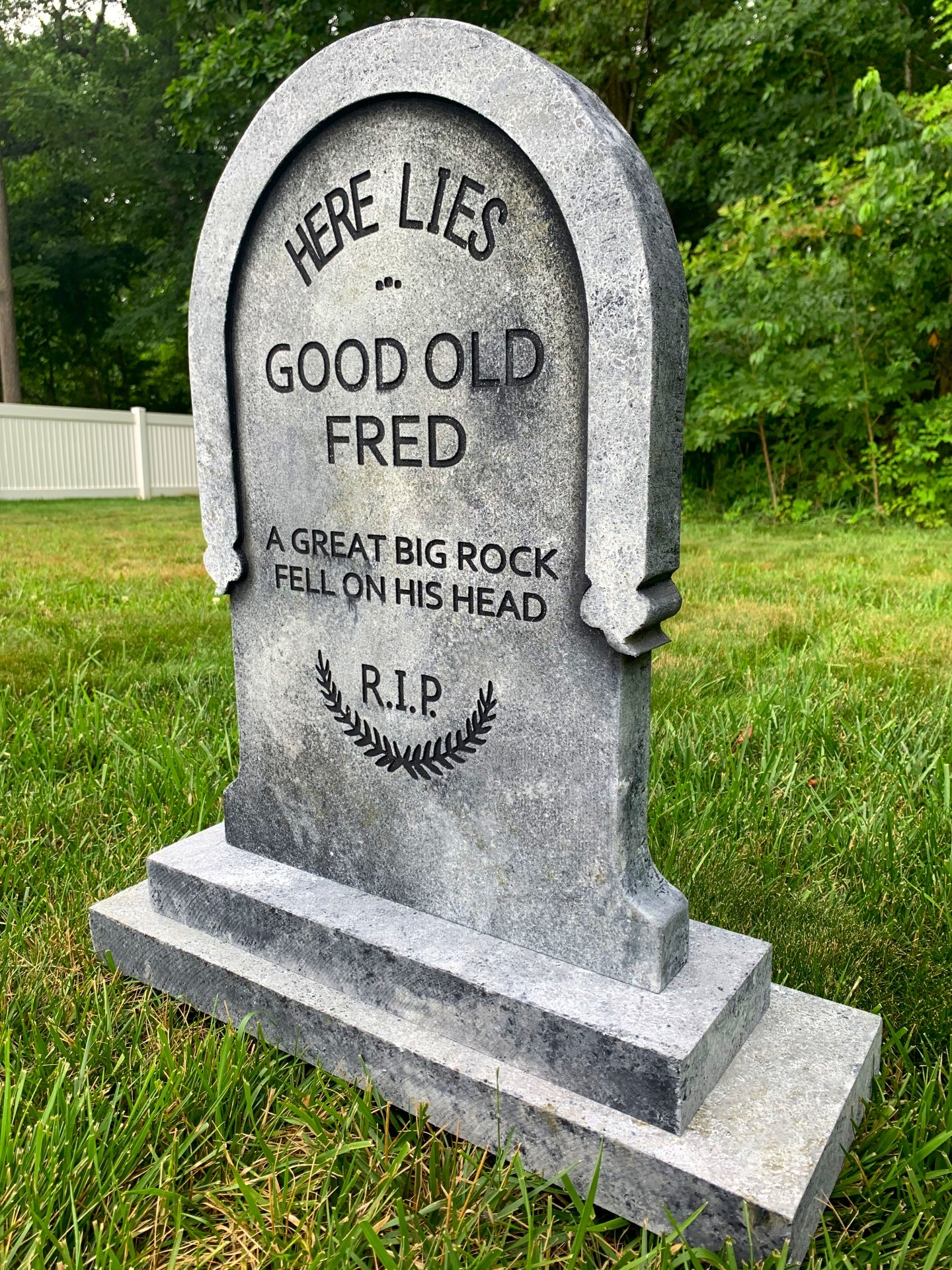 Good Old Fred Tombstone