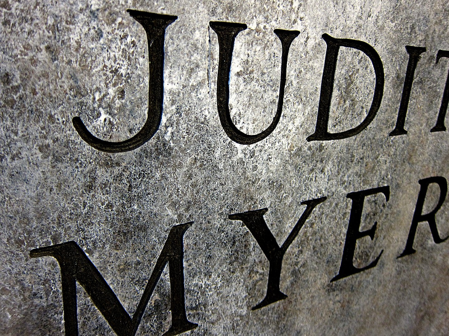 Judith Myers Life Size Movie Replica Halloween Tombstone