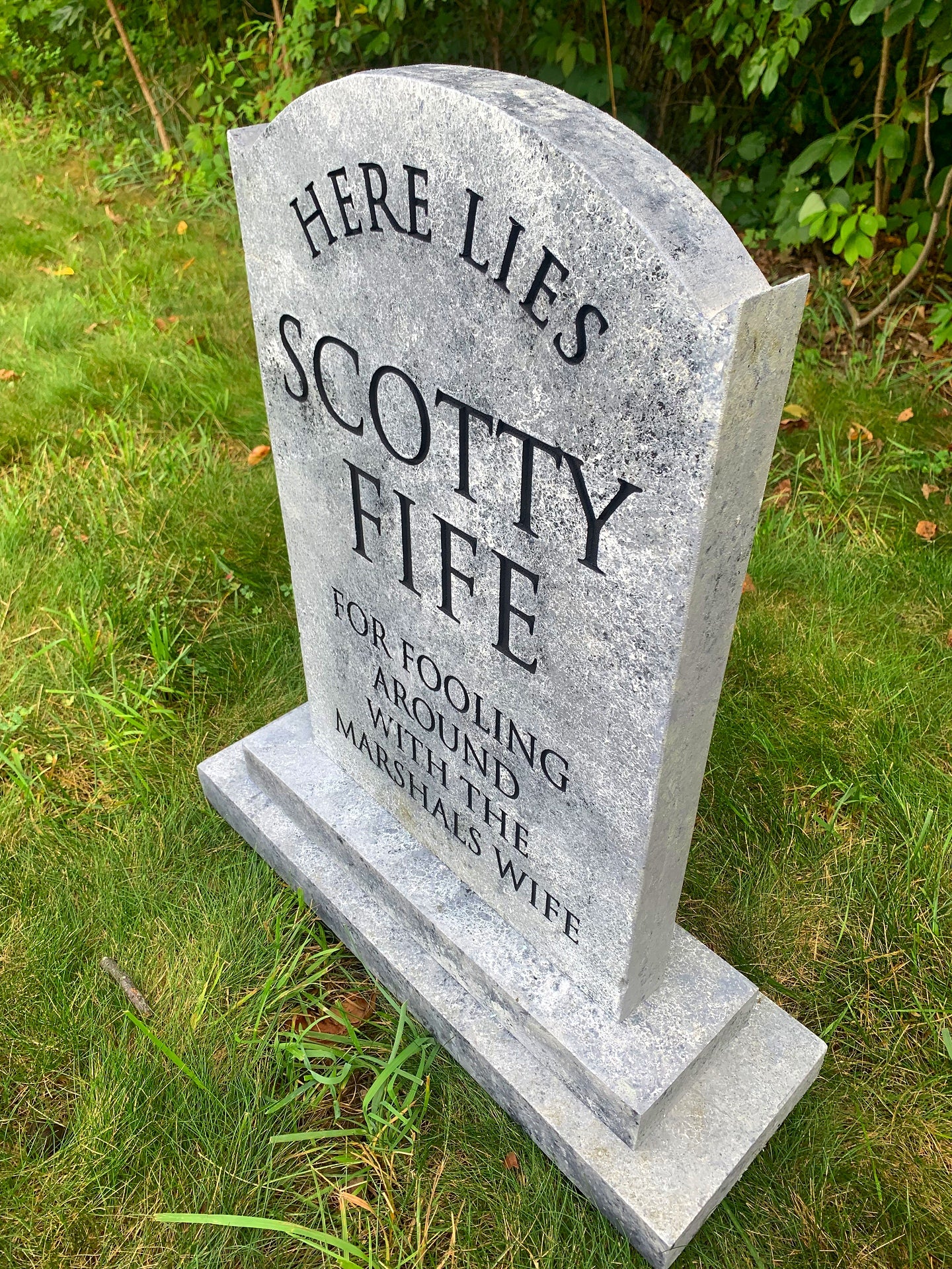 Scotty Fife Funny Comical Tombstone