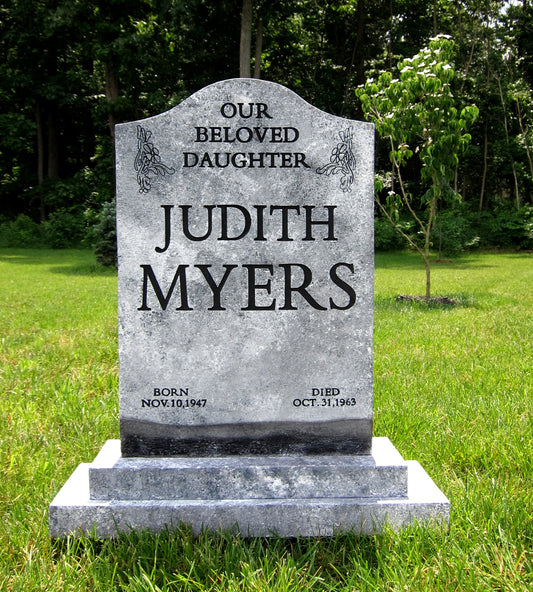Judith Myers Halloween Tombstone