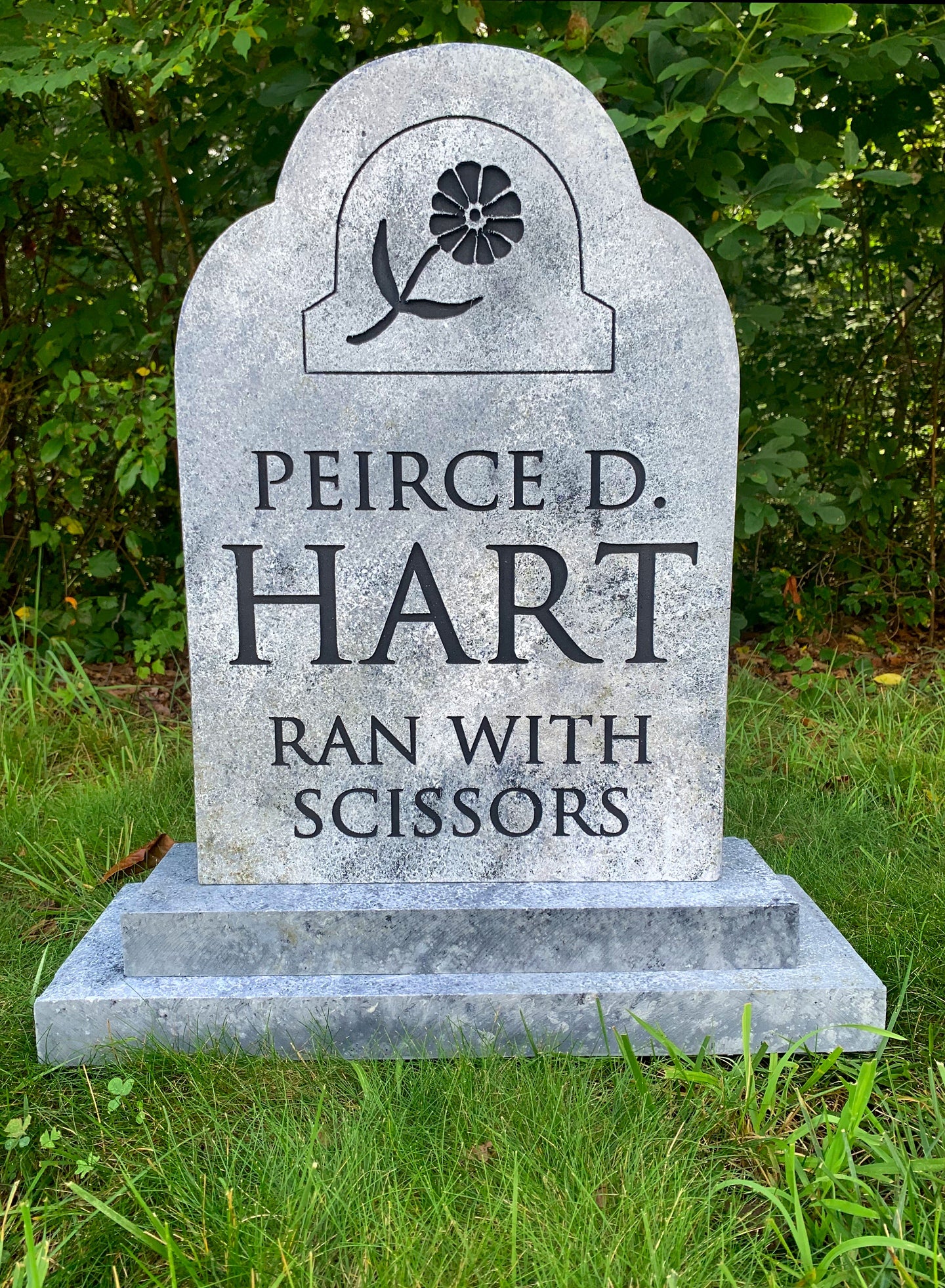 Peirce D. Hart Funny/Comical Tombstone