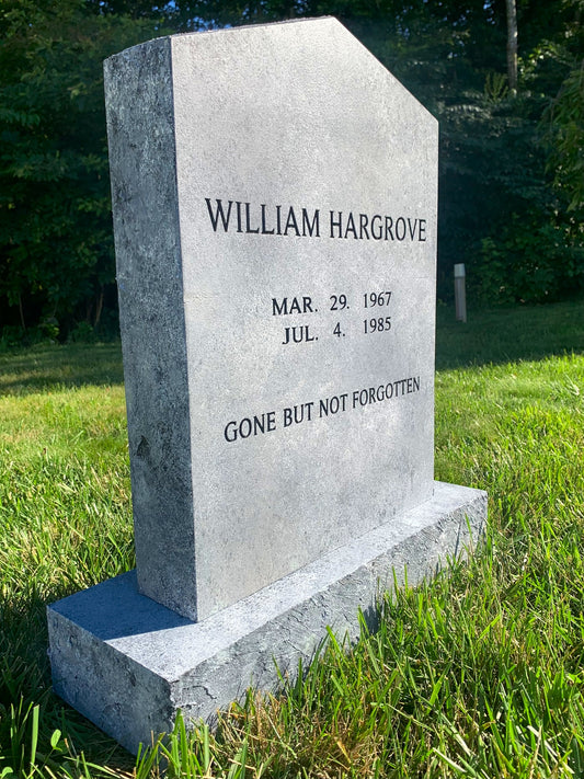 William Hargrove Stranger Things Replica Tombstone