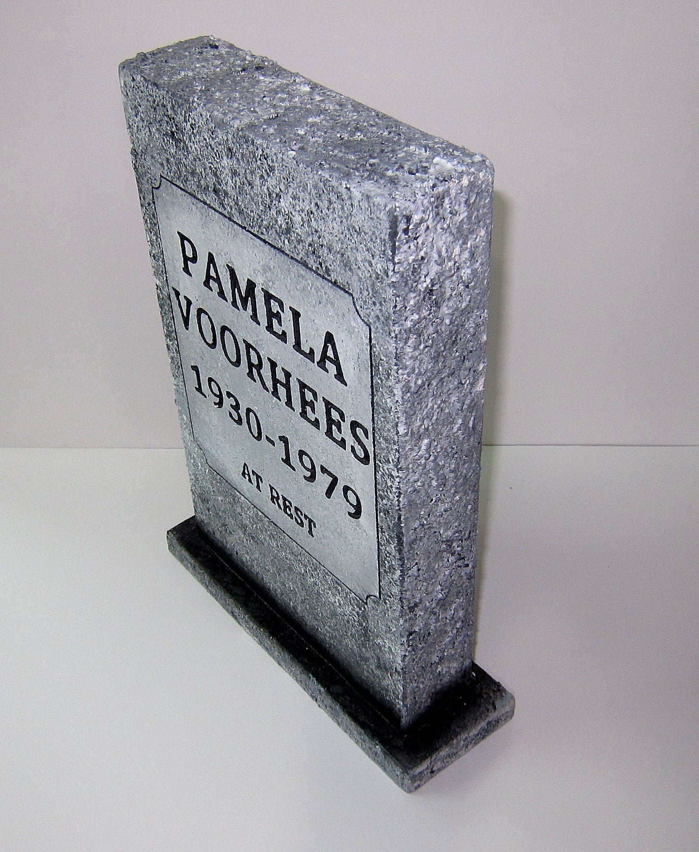 Pamela Voorhees Friday the 13th MINI Tombstone Prop