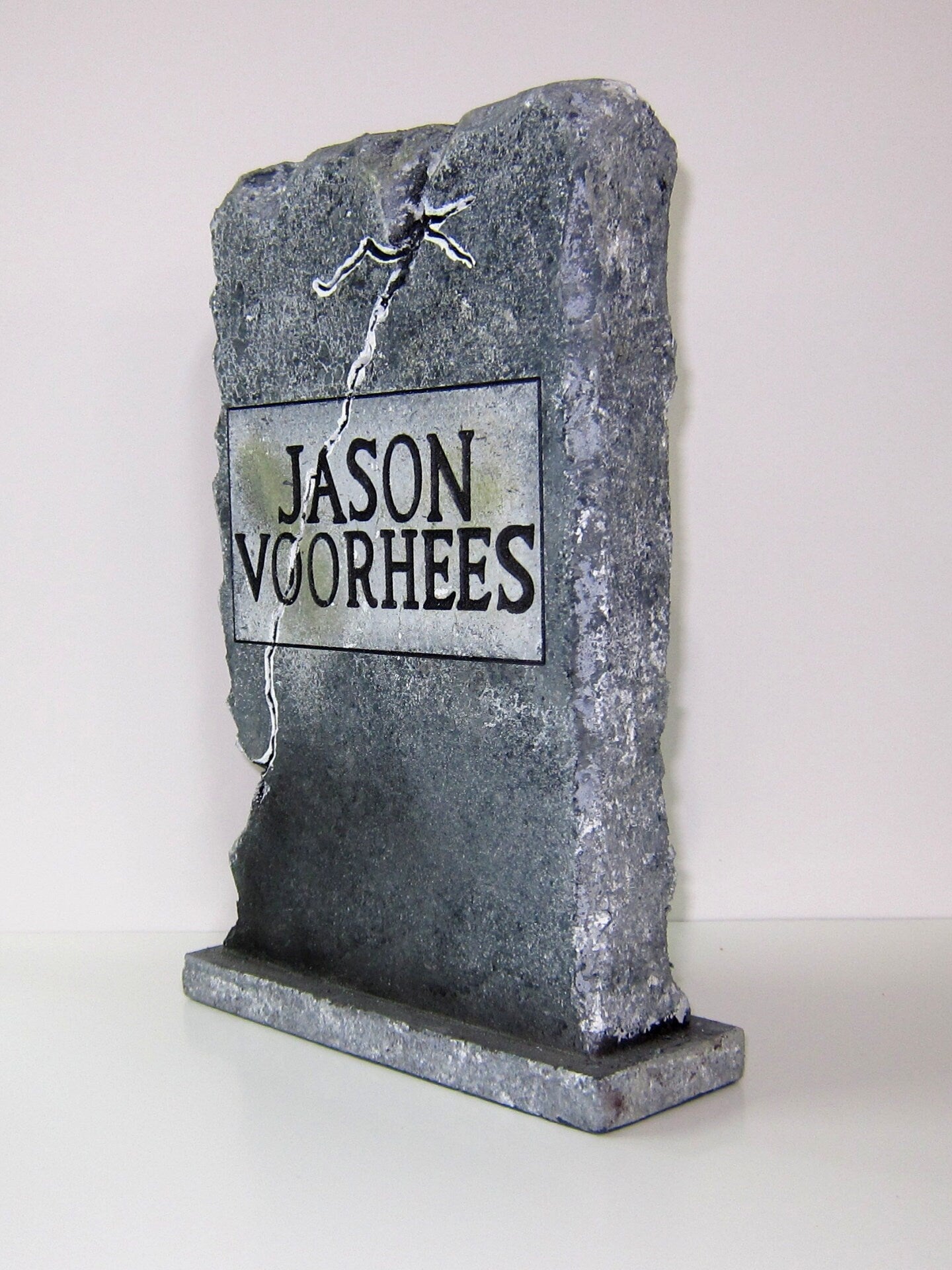 Jason Voorhees Friday The 13th Part 6 Mini Tombstone Prop