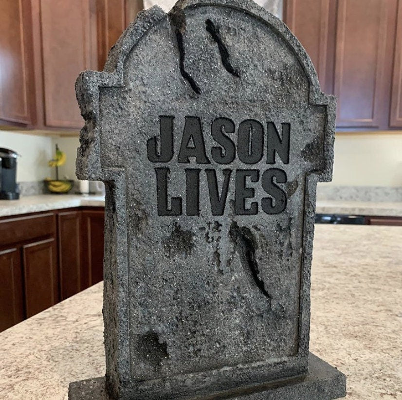 Friday the 13th Jason Lives Part 6 MINI Tombstone Movie Poster Replica